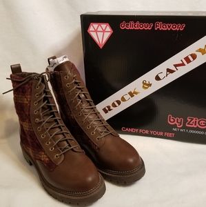Rock & Candy Women's Max Plaid Booties blend Rugged Charm And Everyday C…